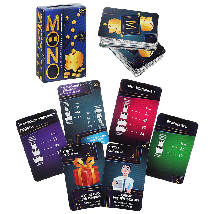 Настольная игра "Mono" Настольная игра "Mono"