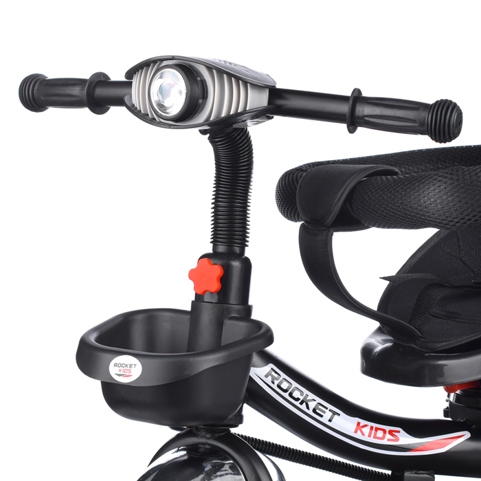 Велосипед 5388-3 3-х колесный, черный