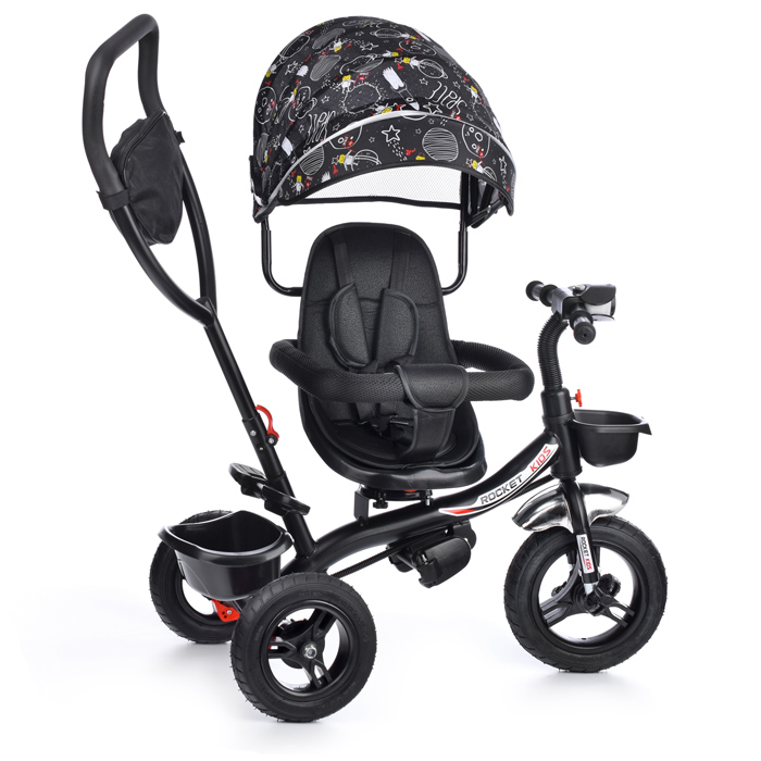 Велосипед 5388-3 3-х колесный, черный