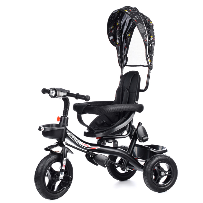 Велосипед 5388-3 3-х колесный, черный