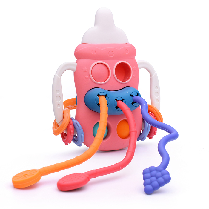 Развивающая игрушка 688-70 5 в 1 "Бутылочка" в коробке