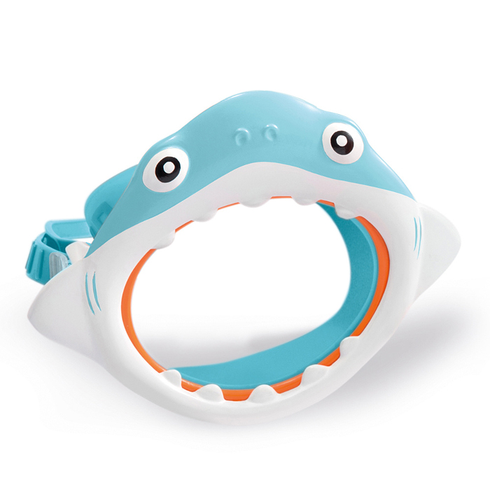 Набор для подводного плавания «Акула», маска, трубка, от 3-8 лет, 55944 INTEX