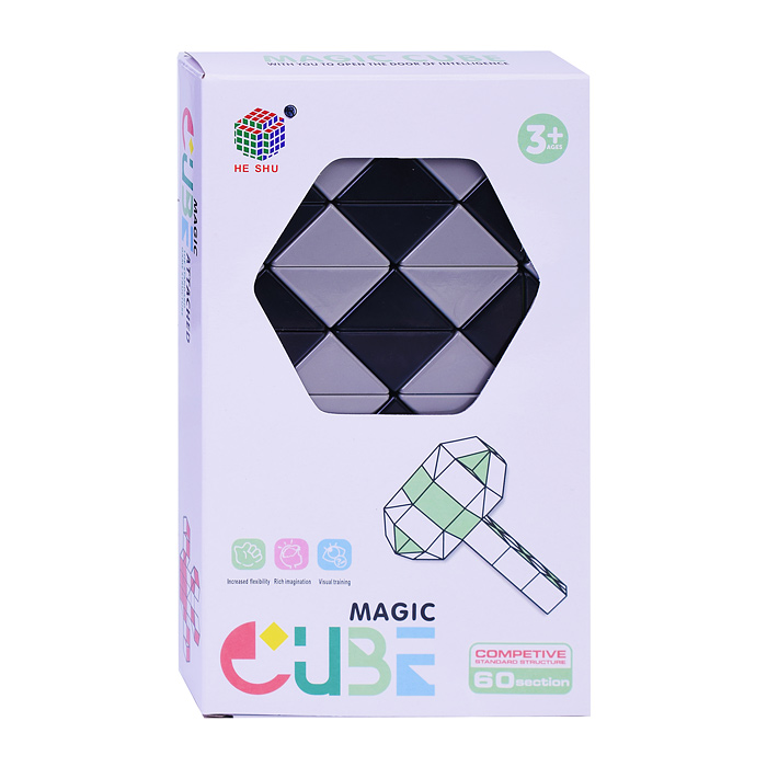 Головоломка 2560C "Змейка" (60 дет.) в коробке