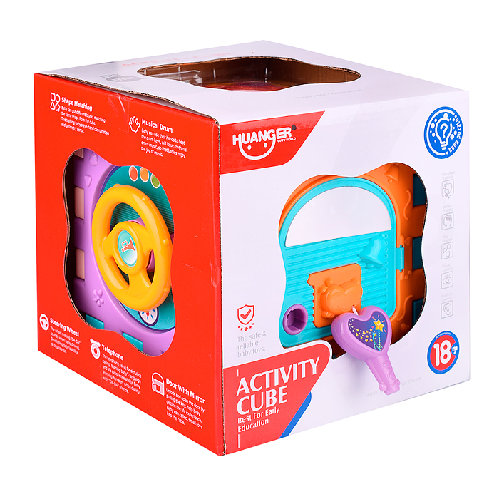 Развивающая игрушка HE0530 "Куб" в коробке