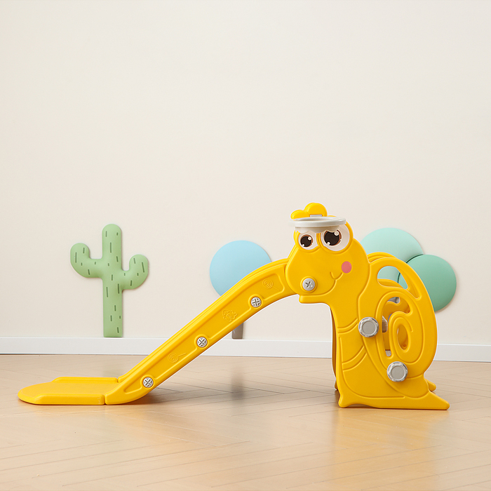 Горка детская UT0106 "Улитка" (цвет желтый)