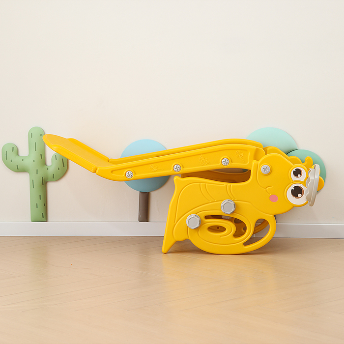 Горка детская UT0106 "Улитка" (цвет желтый)