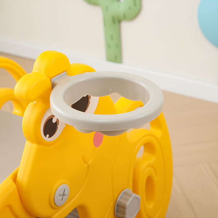 Горка детская UT0106 "Улитка" (цвет желтый)