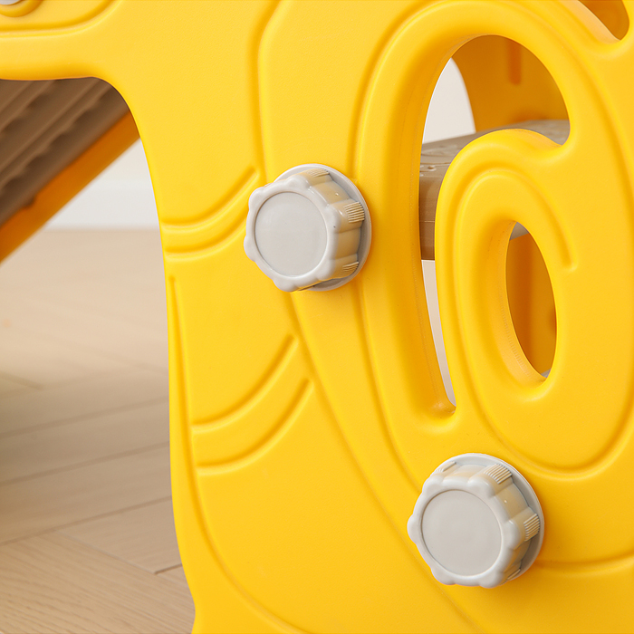 Горка детская UT0106 "Улитка" (цвет желтый)