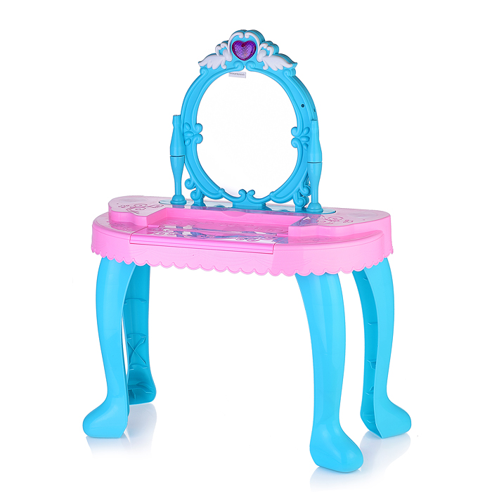 Игровой набор стилист LM90014A "Туалетный столик-пианино. Девичьи секреты" (свет, звук) в коробке