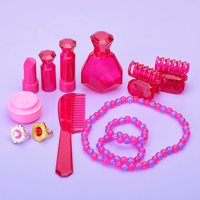 Игровой набор стилист LM90014A "Туалетный столик-пианино. Девичьи секреты" (свет, звук) в коробке