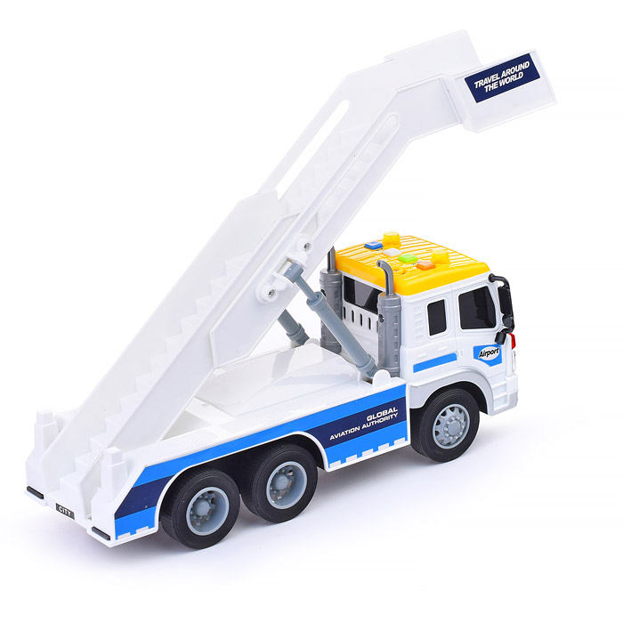 Спецтранспорт WY290А "Аэропорт-2" 1:16 (свет, звук) в коробке