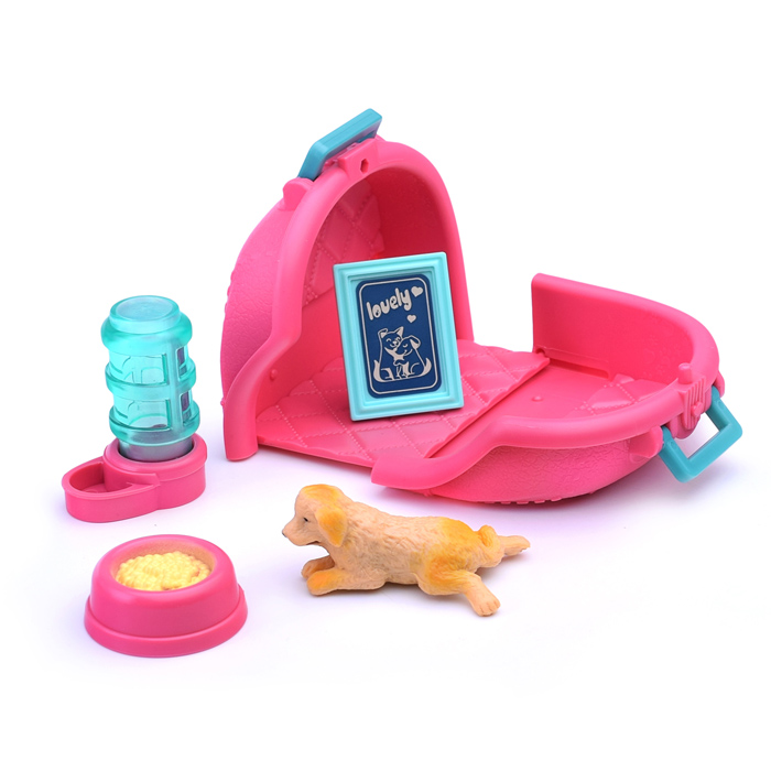 Набор питомец 8910-E11 "Щенок. Рекс" с аксессуарами, в коробке