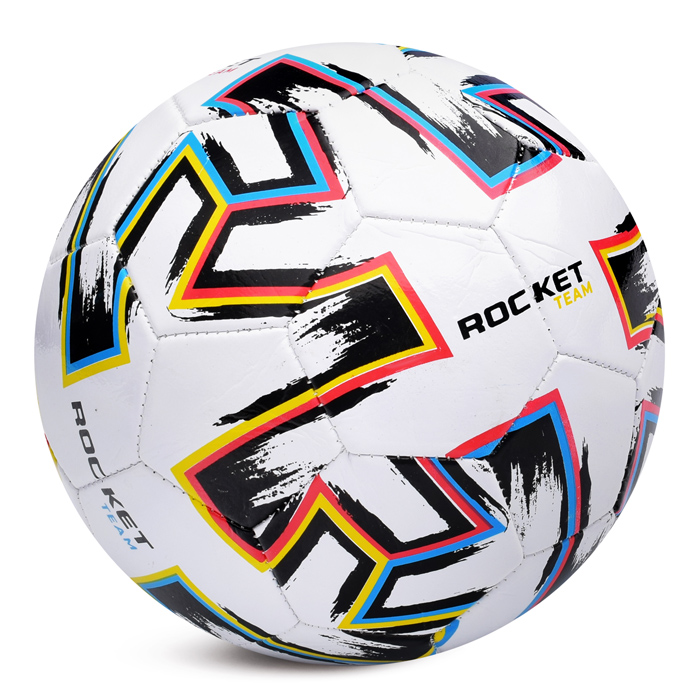 Фото к товару Мяч футбольный ROCKET, PVC, размер 5, 280 г Мяч футбольный ROCKET, PVC, размер 5, 280 г