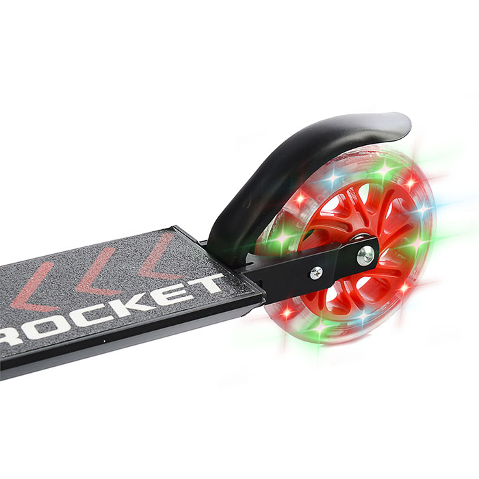 Самокат-снегокат R0006 в коробке (красный)