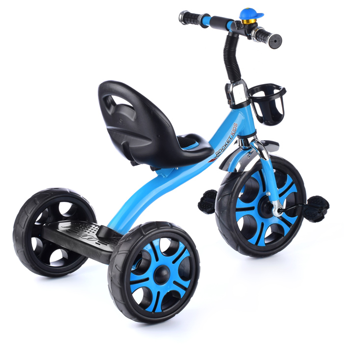 Велосипед XEL-006-2, 3-х колесный, голубой