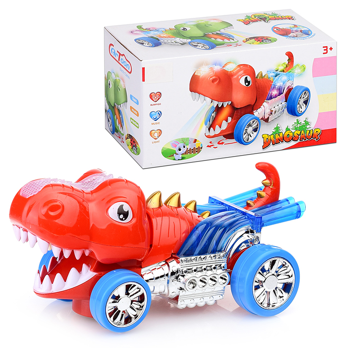 Проектор HD9012B "Динозавр" на батарейках, в коробке