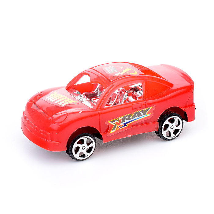 Трек 8830-A (2 машинки и животные) в пакете