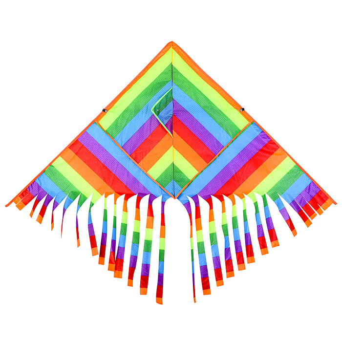 Змей воздушный 00-3532 "Цветной полосатик"