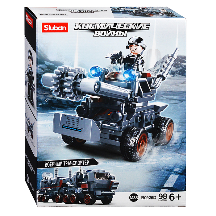 Конструктор M38-B0926 "Космические войны" 6в1