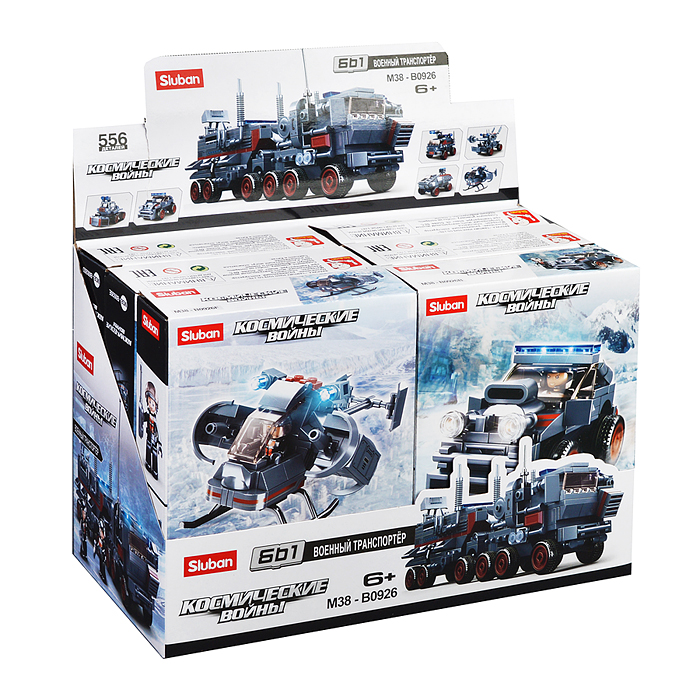 Конструктор M38-B0926 "Космические войны" 6в1