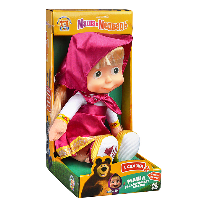 Фото к товару Маша музыкальная, 30см. Маша музыкальная, 30см.