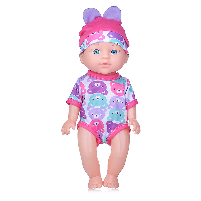 Фото к товару Пупс UT0135-4 "Мой пупсик" Лилиана, озвуч., с аксессуарами, в пакете Пупс UT0135-4 "Мой пупсик" Лилиана, озвуч., с аксессуарами, в пакете