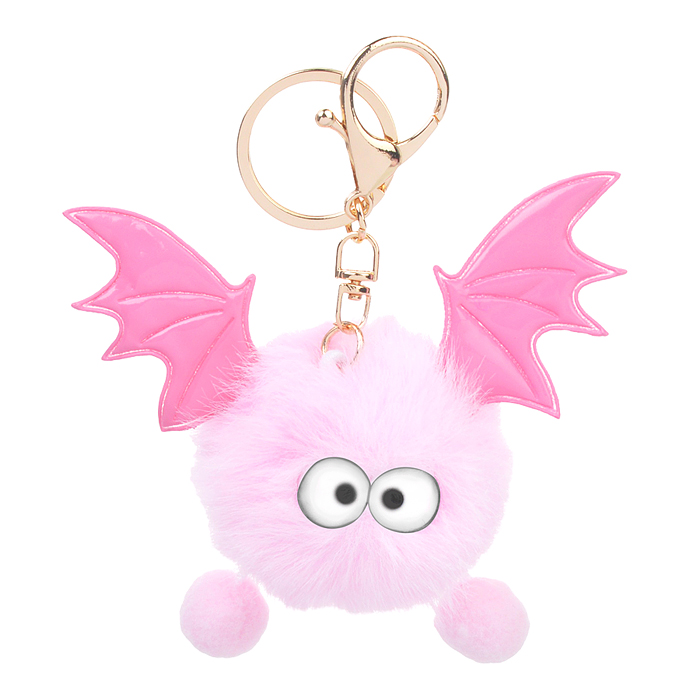 Мягкая игрушка-брелок M1146 "Летучая мышка" 7 см.