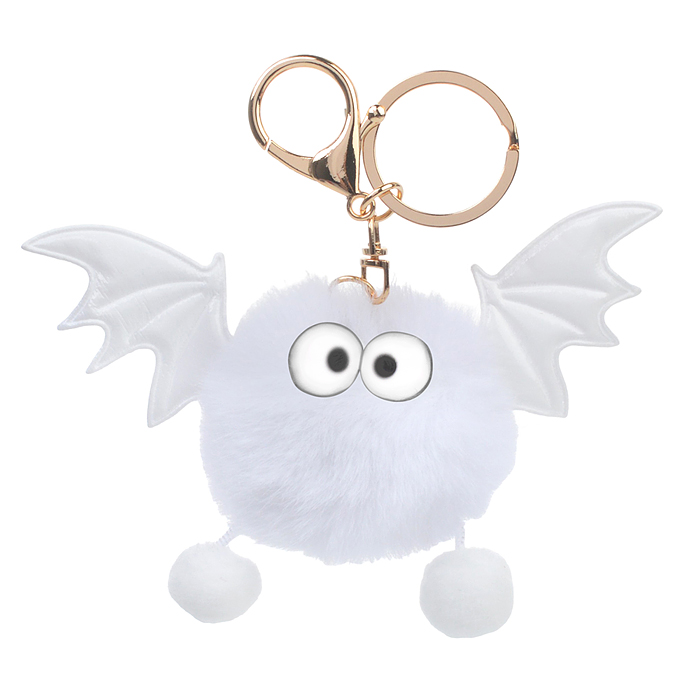 Мягкая игрушка-брелок M1146 "Летучая мышка" 7 см.