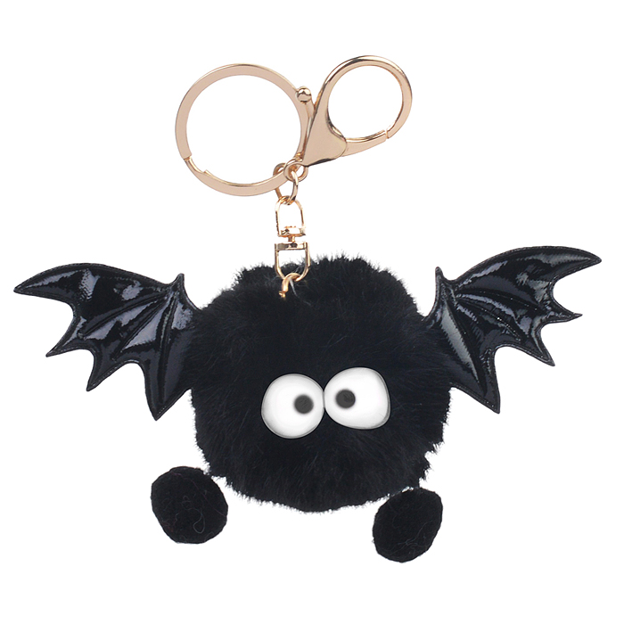 Мягкая игрушка-брелок M1146 "Летучая мышка" 7 см.
