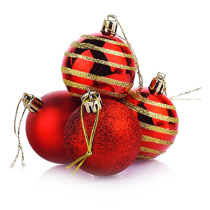 Набор шаров S1294 "Энергия зимы" (5см) в коробке