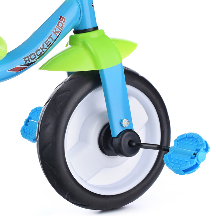 Велосипед XEL-1177-2, 3-х колесный, зелено/голубой