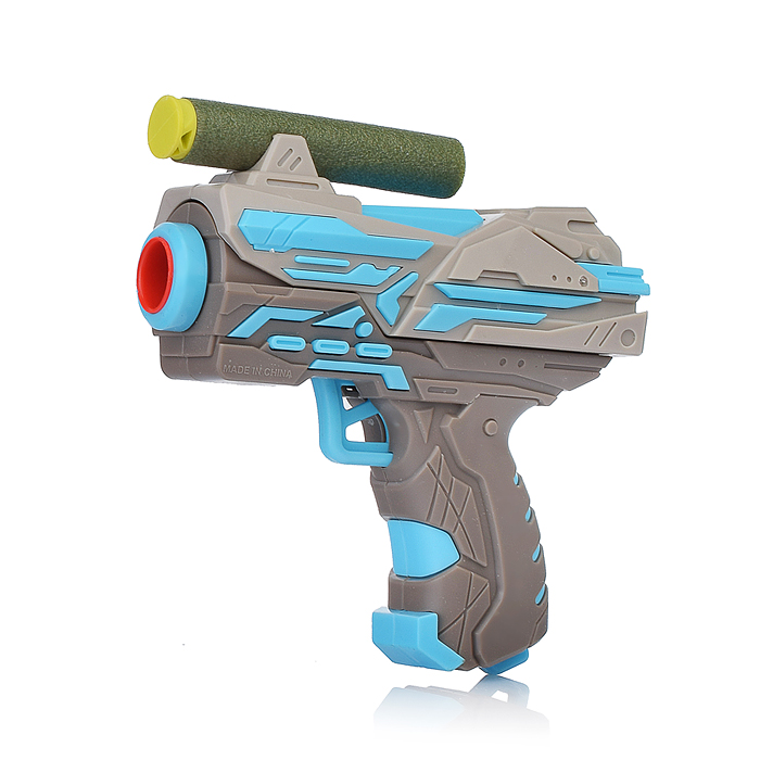 Пистолет FJ9001 "Космический" с мягкими полимерными пулями, в коробке