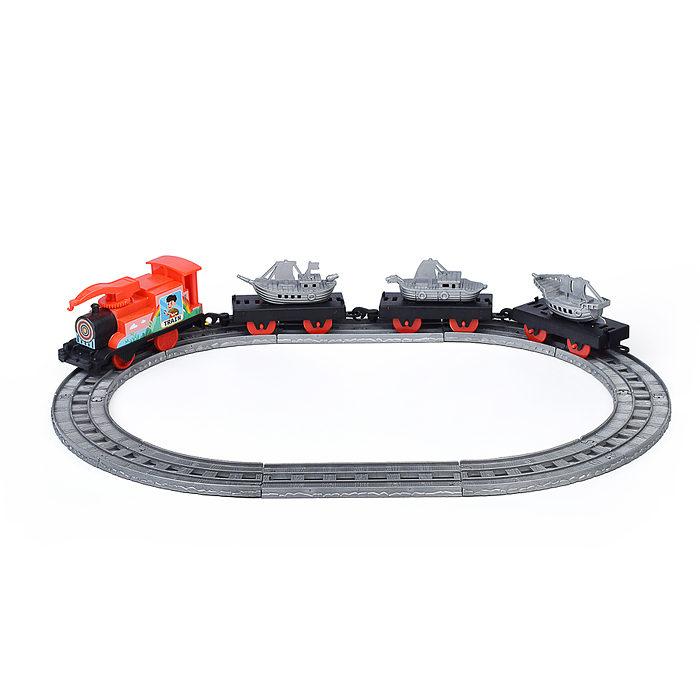 Железная дорога 66108 с кораблями, в коробке