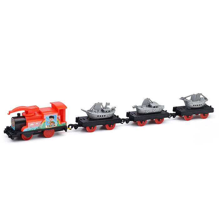 Железная дорога 66108 с кораблями, в коробке