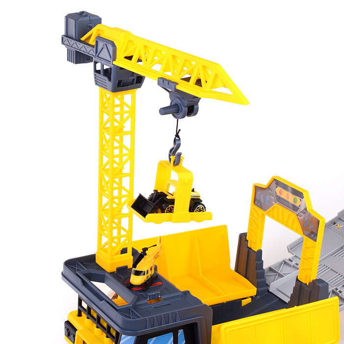 Фото к товару Набор строительной техники P930-A "Застройка" в коробке Набор строительной техники P930-A "Застройка" в коробке