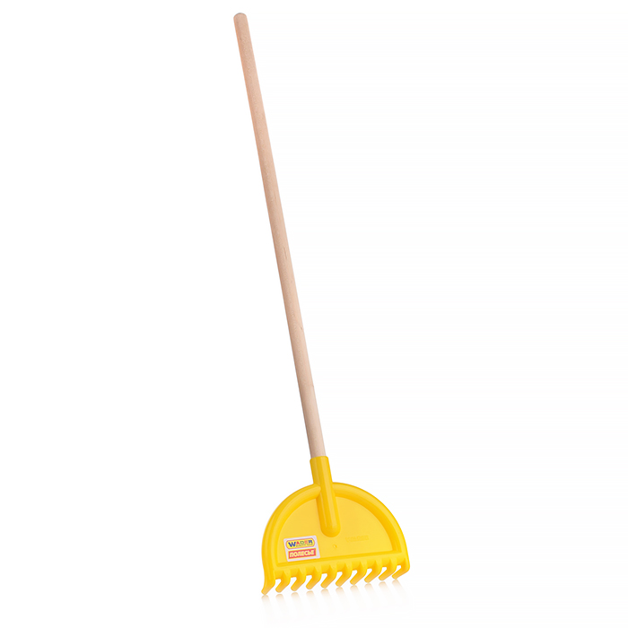 Фото к товару Грабли №24 (деревянный черенок, длина - 76 см) Грабли №24 (деревянный черенок, длина - 76 см)