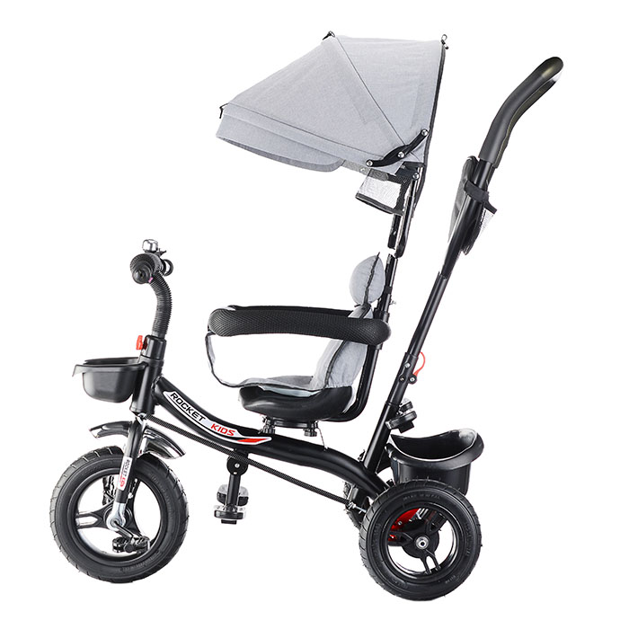 Велосипед 5188FB-3 3-х колесный, серый