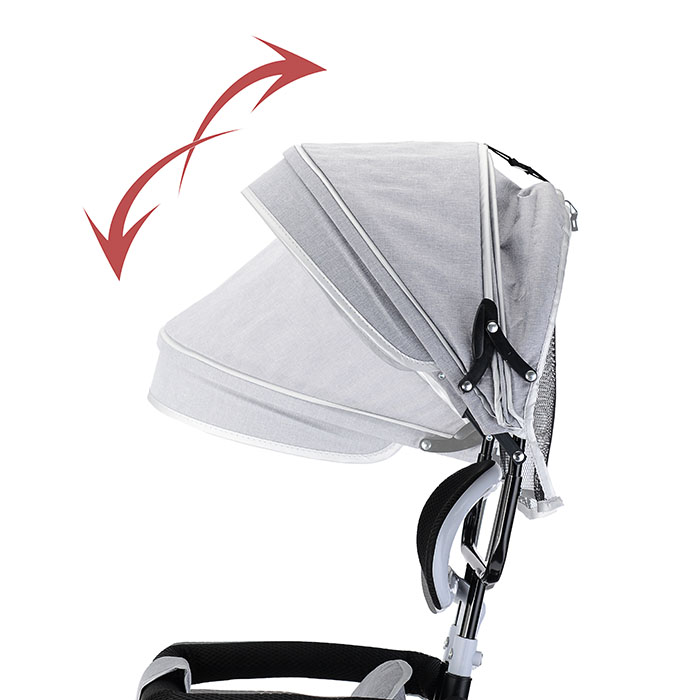 Велосипед 0999-3 3-х колесный, серый