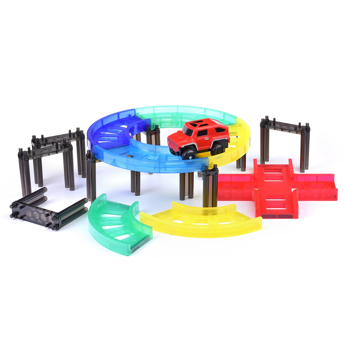 Конструктор- Автотрек G001 (26 дет.) в коробке