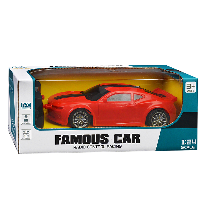 Машина 899-24B "Спорт дизайн" на р/у 27 MHz, в коробке