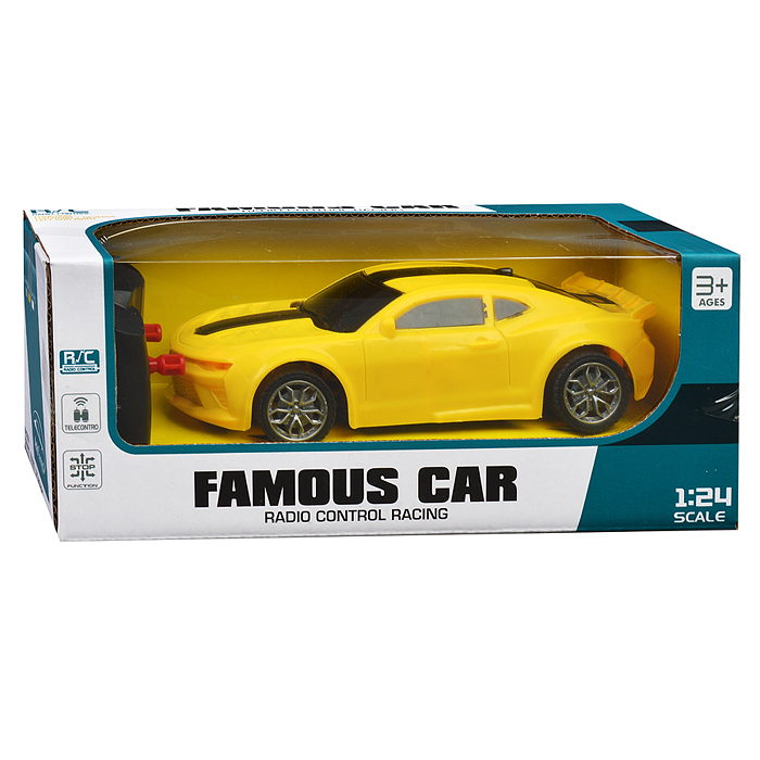 Машина 899-24B "Спорт дизайн" на р/у 27 MHz, в коробке