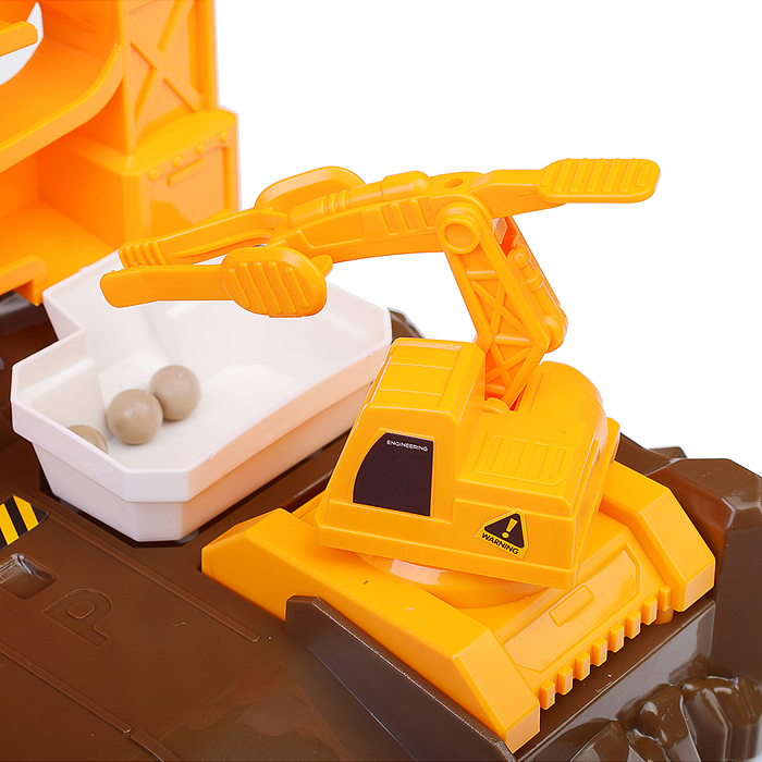 Автотрек T102-66A "Строитель" в коробке