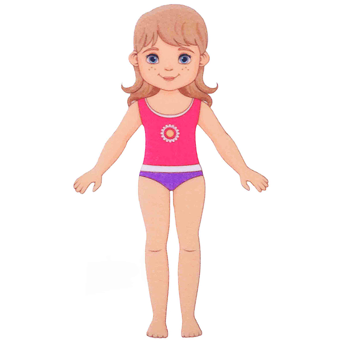 Дашина одежда, фетр