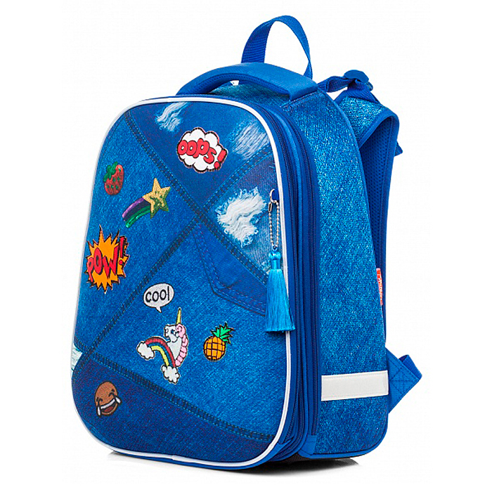 Фото к товару Рюкзак Ergonomic "В тренде" 37х29х17 см EVA материал светоотраж. 2 отделения на мол Рюкзак Ergonomic "В тренде" 37х29х17 см EVA материал светоотраж. 2 отделения на мол