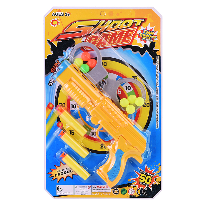 Пистолет 8823-4 "Супер сила" на листе