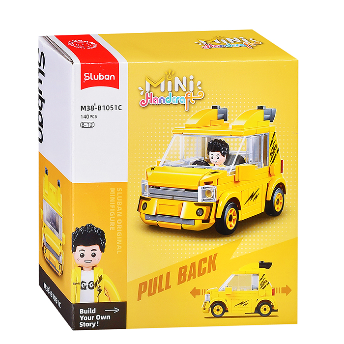 Конструктор M38-B1051 "Мини-машинка" 
