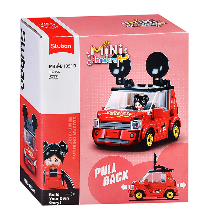 Конструктор M38-B1051 "Мини-машинка" 