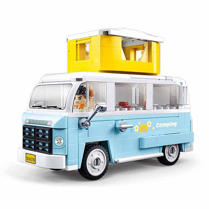 Конструктор M38-B1192 "Фургончик выездная кухня" (265 дет.)