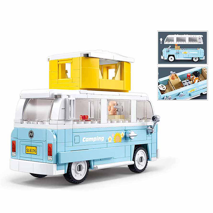 Конструктор M38-B1192 "Фургончик выездная кухня" (265 дет.)