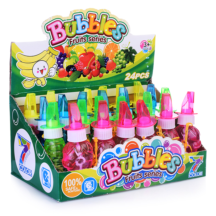 Мыльные пузыри 00-0311 "Фруктовые бутылочки" 50мл.